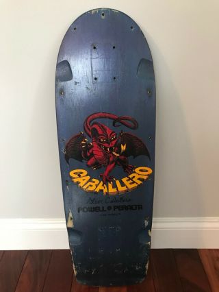 Vintage Steve Caballero Dragon Skateboard Powell Peralta Mini Pig
