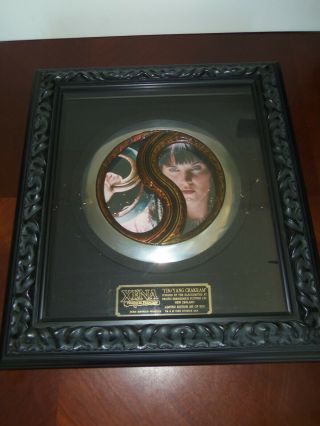 Rare Xena Limited Edition Yin Yang Chakram Prop 295 Of 500 In Case