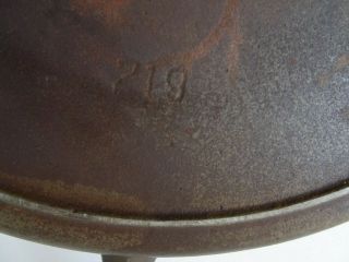 Griswold 12 Vintage Cast Iron Fry Pan Skillet,  719,  Slant,  