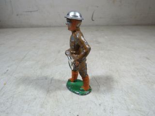 Vintage/Antique Barclay Manoil Lead Toy Soldier Marching Drummer WWI 2