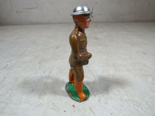 Vintage/Antique Barclay Manoil Lead Toy Soldier Marching Drummer WWI 4