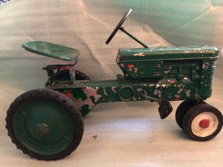 Vintage Eska? Pedal Tractor With Wagon/trailer