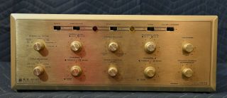 Rare Vintage Hh Scott Type 272 Dynaural Dual Channel Laboratory Amplifier
