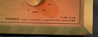 Rare Vintage HH Scott Type 272 Dynaural Dual Channel Laboratory Amplifier 2