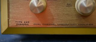 Rare Vintage HH Scott Type 296 Dynaural Dual Channel Laboratory Amplifier 3