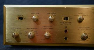Rare Vintage HH Scott Type 296 Dynaural Dual Channel Laboratory Amplifier 4