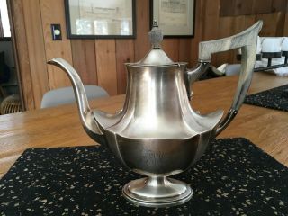 Gorham Plymouth Sterling Silver 1 3/4 Pint Coffee Pot - A241