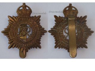 Great Britain Ww2 Rasc Royal Army Service Corps Cap Badge 1939 British Insignia