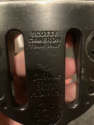 Extemely Rare Center Shafted Scotty Cameron Circle T Kombi Select W Rare ⭕️ T Hc 8