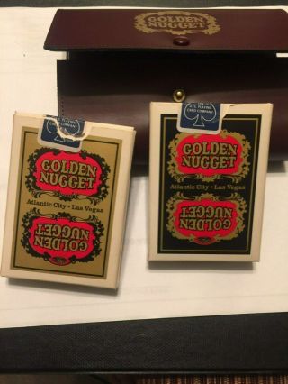 Golden Nugget Playing Cards Las Vegas Type 6,  2 Packs Vintage - 1