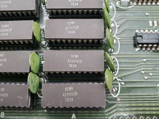 MITS 1977 Altair 8800 Computer Memory Board BUS 16 MCS Static 1970s Intel 74 vtg 4