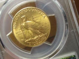 GEM GOLD INDIAN HEAD EAGLE 1932 PCGS MS - 64,  A 1/2 OZ GOLD COIN RARE 8