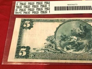 11870 Extremely Rare 1902 $5 PGCS VF25 NB Of Boaz AL.  Low Serial 560 Best Known 10