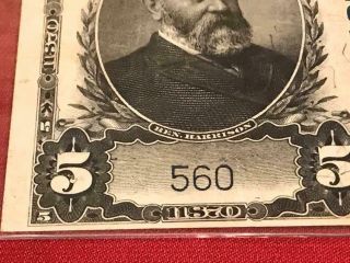 11870 Extremely Rare 1902 $5 PGCS VF25 NB Of Boaz AL.  Low Serial 560 Best Known 2