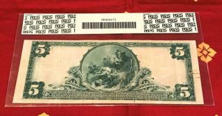 11870 Extremely Rare 1902 $5 PGCS VF25 NB Of Boaz AL.  Low Serial 560 Best Known 7
