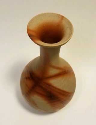 Japanese Ceramic Flower Vase Vintage with mark 5