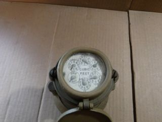 VINTAGE SOLID BRASS TRIDENT WATER METER NEPTUNE METER CO.  YORK STEAMPUNK 3