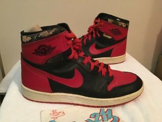 Nike Air Jordan 1 Chicago Bulls 1985 Rare 11 Og