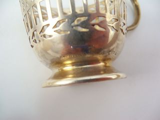 Set 6 Vintage Meriden Brittania Sterling Silver Lenox Demitasse Cups & Saucers 2