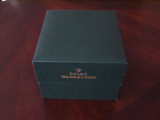 Vintage Rolex Dealer Storage Box