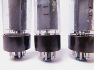 Mullard (HP) 6CA7 / EL34 Xf2 Matched Vintage 1962 Vacuum Tube Trio (Test 109) 3