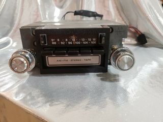 OEM 1975 - 1979 VINTAGE FORD / LINCOLN AM - FM RADIO 8 TRACK RADIO ( (ALL)) 2