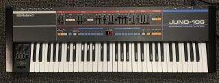 Vintage Roland Juno - 106 Keyboard Synthesizer,