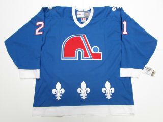 Peter Forsberg Quebec Nordiques Vintage Ccm Nhl Hockey Jersey Size Xl