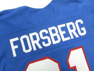 PETER FORSBERG QUEBEC NORDIQUES VINTAGE CCM NHL HOCKEY JERSEY SIZE XL 3