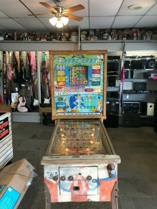 Bally Circus Queen Vintage Pinball Machine