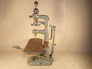 Rare Vintage / Antique Gebruder Bench Drill Press Jeweler Watchmakers Machinists