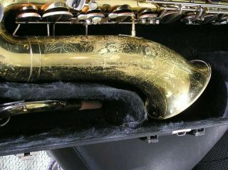 Leblanc Beaugnier Semi Rationale France Tenor Saxophone 1950 ' s Rare 12