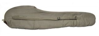 WORLD WAR 2 M1 GARAND FLEECE LINED CANVAS CASE Dark OD Marked JT&L 1944 2