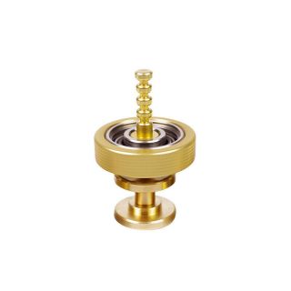 2 In 1 Spinning Top Spinner Creative Brass Ceramic Bead Precision Toy Gift