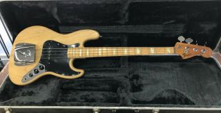 Fender Jazz Bass Natural (body Refinished?) Vintage