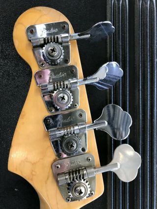 Fender Jazz Bass Natural (Body Refinished?) VINTAGE 3