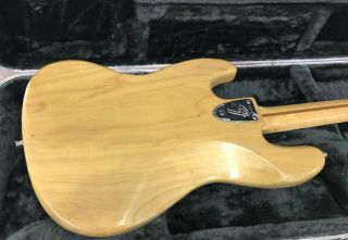 Fender Jazz Bass Natural (Body Refinished?) VINTAGE 4