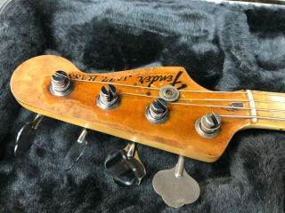 Fender Jazz Bass Natural (Body Refinished?) VINTAGE 7