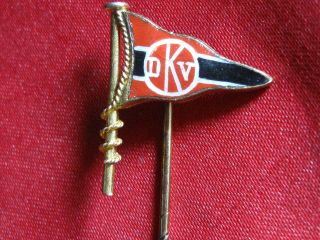 Orig.  Old German 3.  Reich Pin Dkv Rare