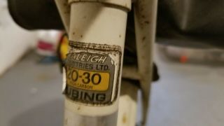 Vintage - 1973 Raleigh Sports - White - All Inc.  Manuals - Slight Rust 3