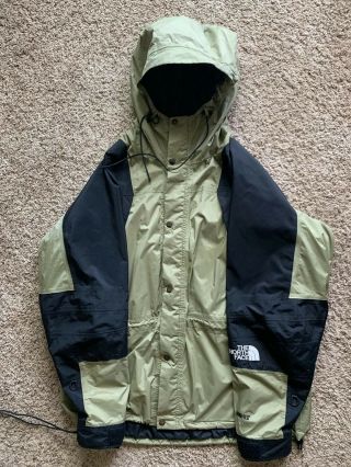 Vintage 90s North Face Men Xl Mountain Light Jacket Gore - Tex Raincoat Tumbleweed