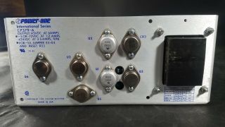 Vintage Power One Power Supply Cp379 - A International Series,  5vdc At 6amps