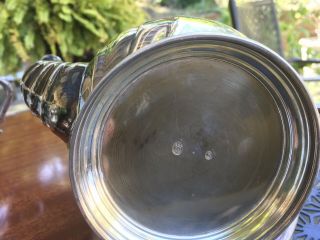 Danish Silver Coffee Pot Set 3 Piece 1936 By Johannesburg Seggaard 6