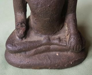 Large early Bronze Figure of Buddha,  17th century 4