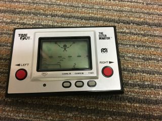 Mego Corp Time Out The Exterminator ✨rare✨vintage Handheld Nintendo Watch Vermin