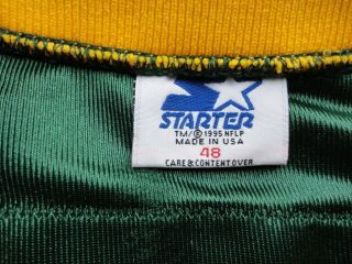 Brett Favre Green Bay Packers Vintage 1995 AUTHENTIC Starter Jersey SEWN 4