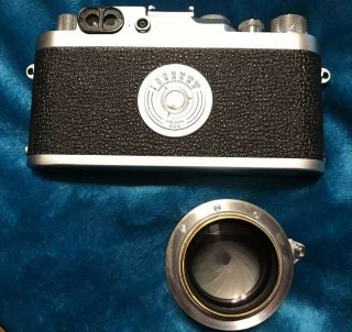 Vintage Leica 859 471 DBP Ernst Leitz Gmbh Wetzlar Camera Germany 50mm f1.  5 5