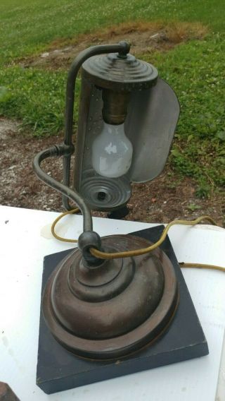 Vintage Antique Desk Lamp Parts Double Arm Missing Parts Parts Repair
