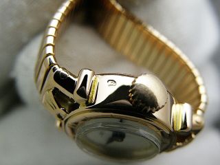 Vintage Rolex 18K Pink Gold/ Hand - Winding / Women ' s Watch 8