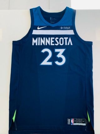 Jimmy Butler 2017 Timberwolves Game Worn/used Jersey Meigray.  Very Rare